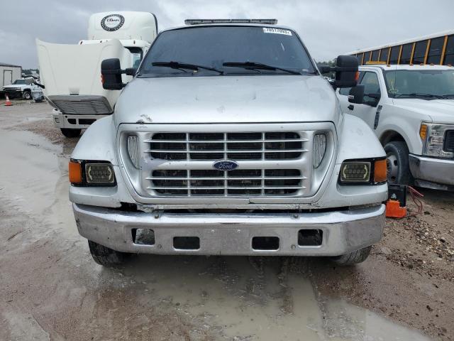 3FDNW65261MA07725 - 2001 FORD F650 SUPER DUTY SILVER photo 5