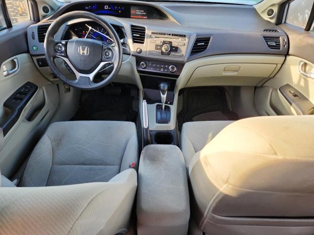 2HGFB2F81CH539855 - 2012 HONDA CIVIC EX SILVER photo 8
