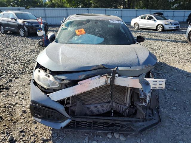 SHHFK7H75JU414827 - 2018 HONDA CIVIC EXL ნაცრისფერი ფოტო 5