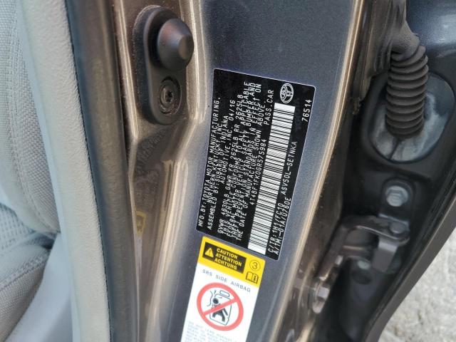 4T4BF1FK0GR575984 - 2016 TOYOTA CAMRY LE GRAY photo 12