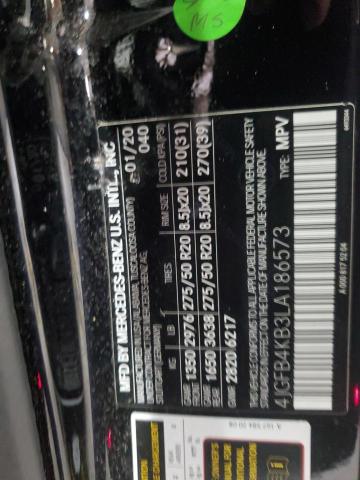 4JGFB4KB3LA186573 - 2020 MERCEDES-BENZ GLE 350 4MATIC BLACK photo 13