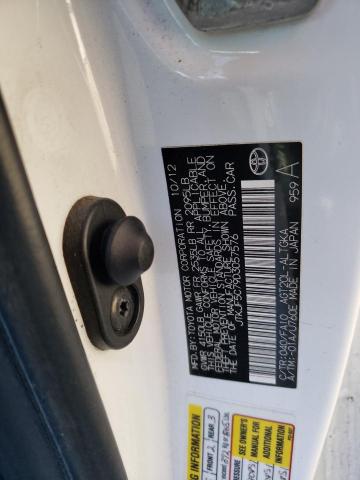 JTKJF5C79D3057576 - 2013 TOYOTA SCION TC 白色 照片 12