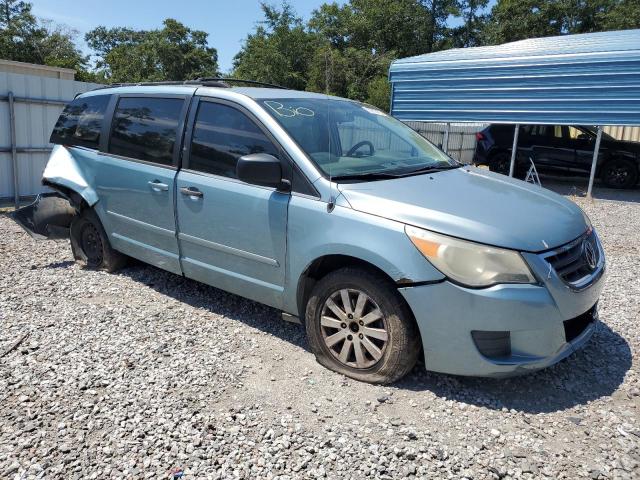 2V8HW44189R552946 - 2009 VOLKSWAGEN ROUTAN S 蓝色 照片 4