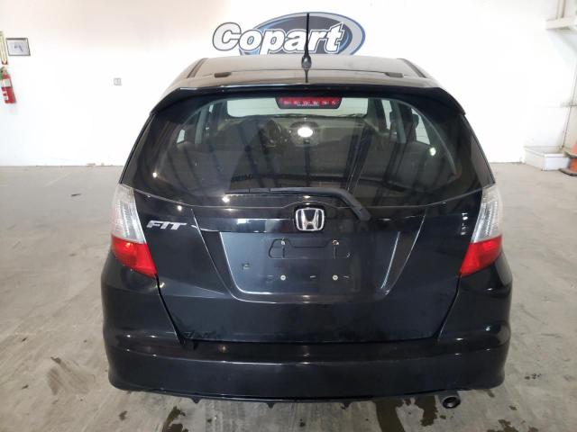 JHMGE8H44AS024327 - 2010 HONDA FIT SPORT BLACK photo 6