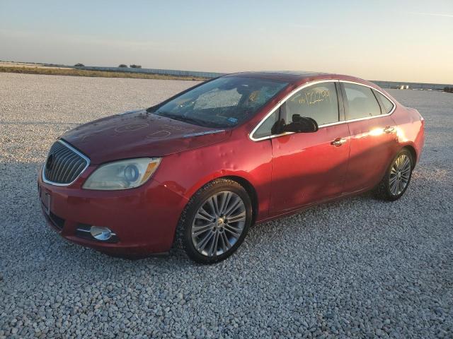 1G4PS5SK2E4110273 - 2014 BUICK VERANO MAROON photo 1