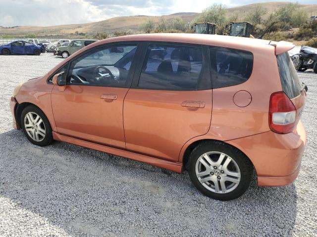 JHMGD38697S067058 - 2007 HONDA FIT S 橙色 照片 2