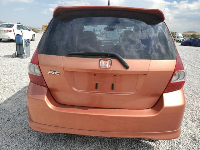 JHMGD38697S067058 - 2007 HONDA FIT S 橙色 照片 6