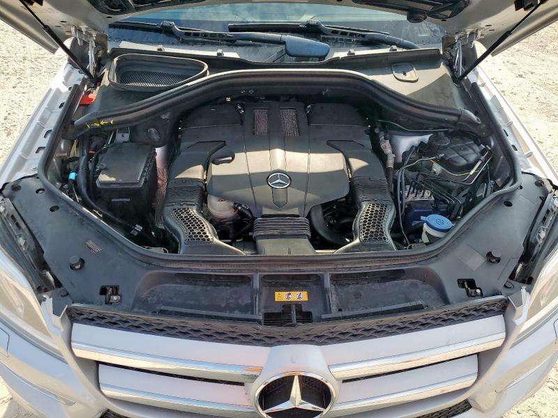 4JGDF6EEXGA670811 - 2016 MERCEDES-BENZ GL 450 4MATIC SILVER photo 12