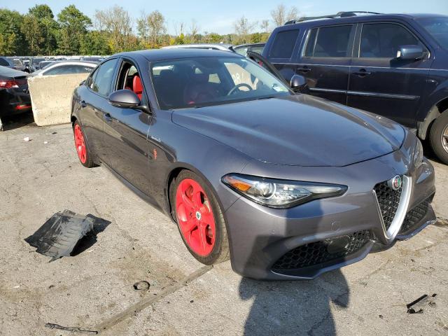 ZARFAEEN4H7536936 - 2017 ALFA ROMEO GIULIA TI Q4 GRAY photo 4