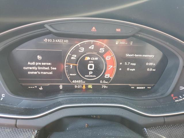 WA1C4AFY0K2001073 - 2019 AUDI SQ5 PRESTIGE BLUE photo 9