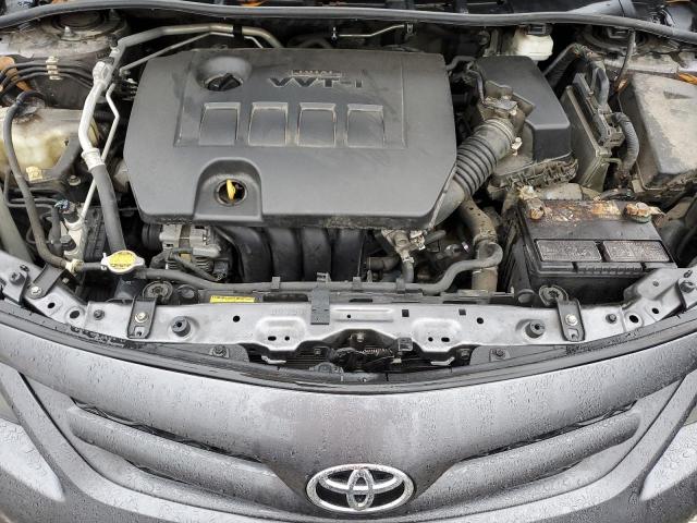 5YFBU4EE1DP110625 - 2013 TOYOTA COROLLA BASE CHARCOAL photo 11