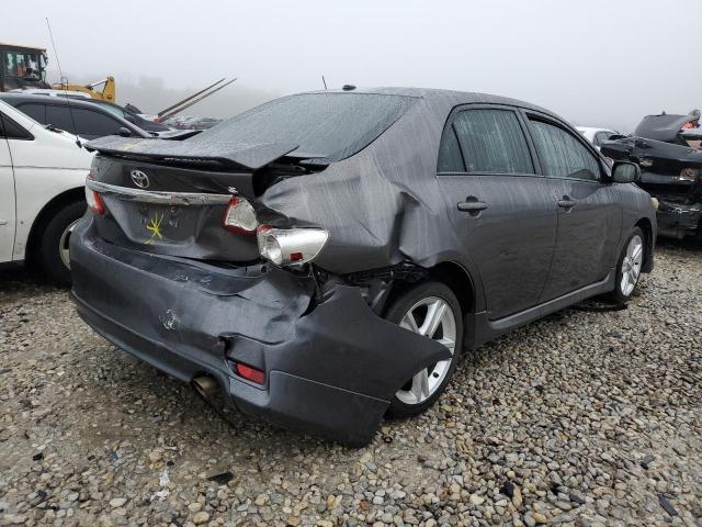 5YFBU4EE1DP110625 - 2013 TOYOTA COROLLA BASE CHARCOAL photo 3