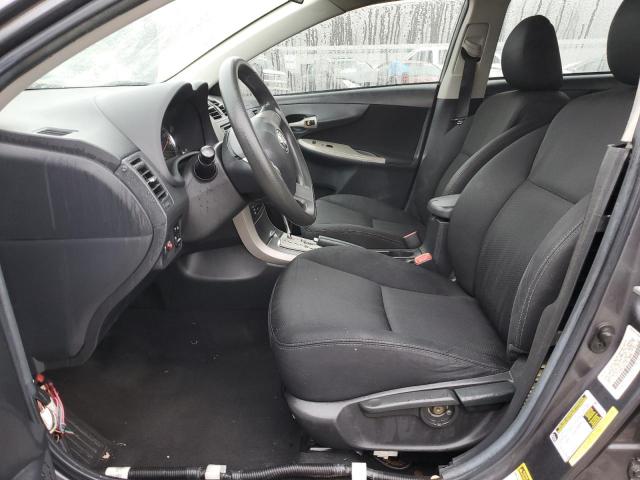 5YFBU4EE1DP110625 - 2013 TOYOTA COROLLA BASE CHARCOAL photo 7