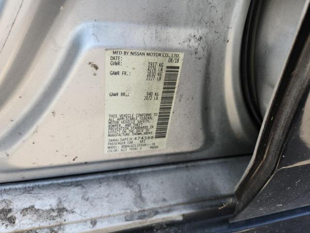 1N4AL3AP1JC474568 - 2018 NISSAN ALTIMA 2.5 BLACK photo 13