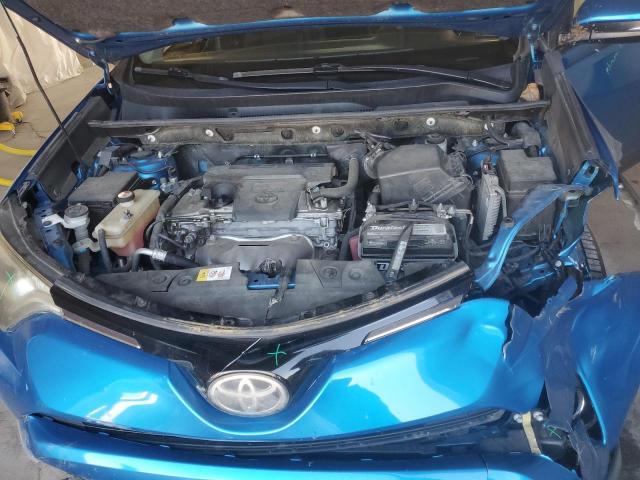 JTMWFREV5HJ710647 - 2017 TOYOTA RAV4 XLE BLUE photo 12