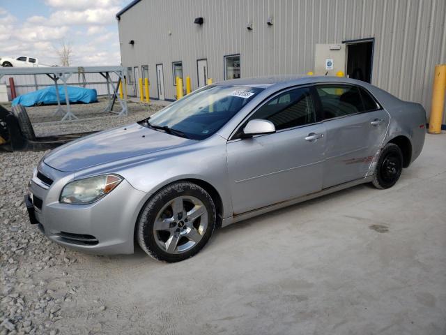 1G1ZC5EBXAF249046 - 2010 CHEVROLET MALIBU 1LT SILVER photo 1