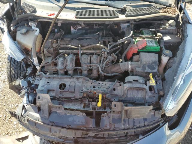 3FADP4BJ0KM106142 - 2019 FORD FIESTA SE GRAY photo 11