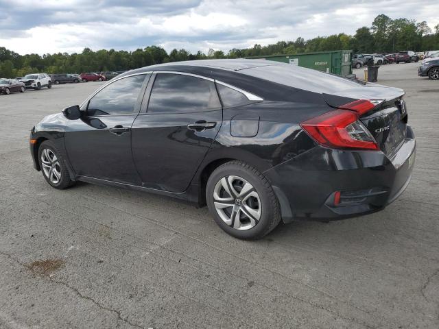 19XFC2E56JE021879 - 2018 HONDA CIVIC LX BLACK photo 2