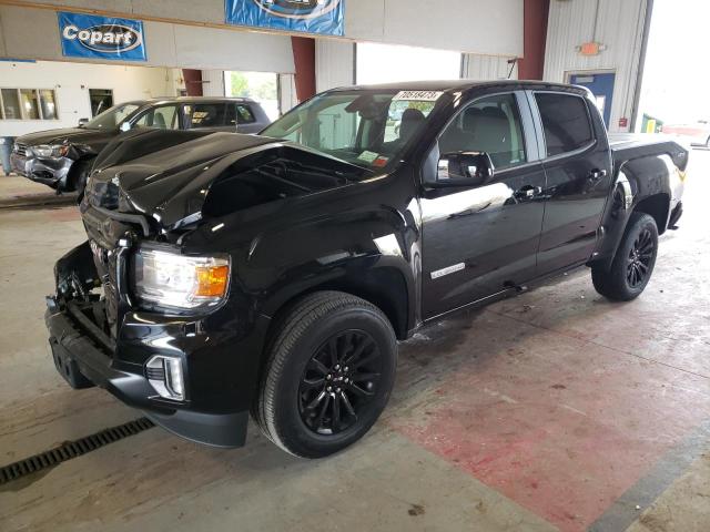 1GTG6CEN2M1165230 - 2021 GMC CANYON ELEVATION BLACK photo 1