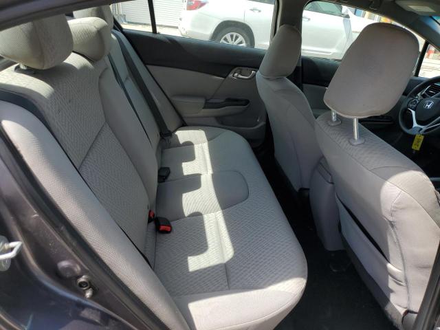 19XFB2F5XFE091541 - 2015 HONDA CIVIC LX GRAY photo 10