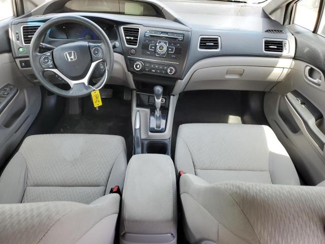 19XFB2F5XFE091541 - 2015 HONDA CIVIC LX GRAY photo 8