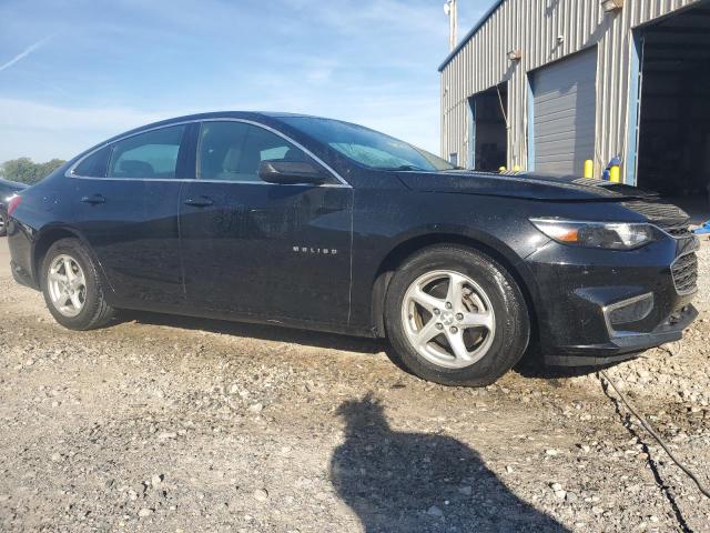 1G1ZB5STXGF342013 - 2016 CHEVROLET MALIBU LS Siyah fotoğraf 4