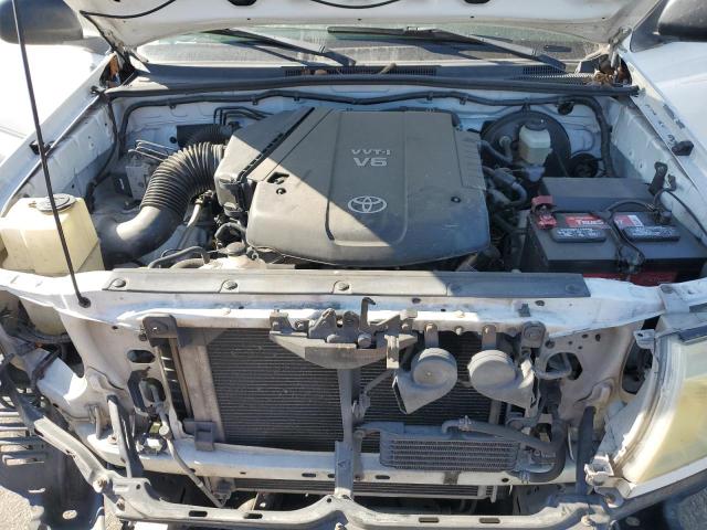3TMJU62N96M015073 - 2006 TOYOTA TACOMA DOUBLE CAB PRERUNNER WHITE photo 11