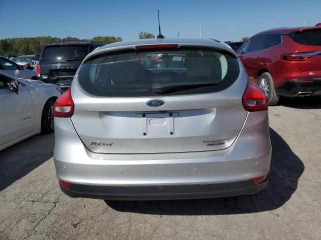 1FADP3N2XFL248651 - 2015 FORD FOCUS TITANIUM SILVER photo 6