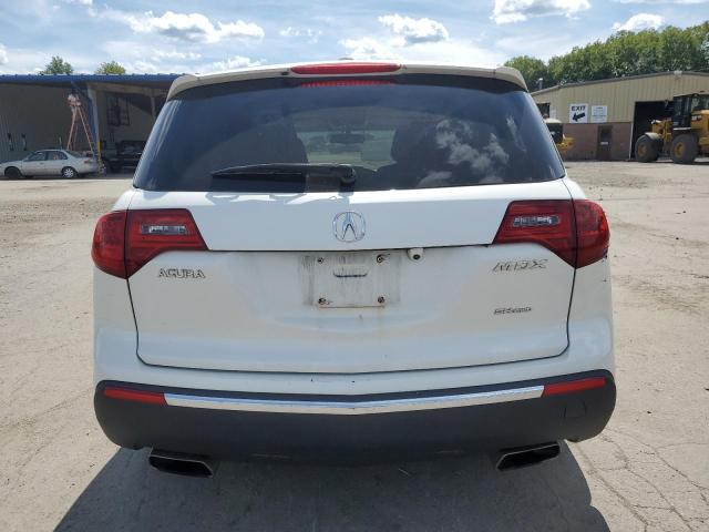 2HNYD2H46BH524918 - 2011 ACURA MDX TECHNOLOGY Blanco foto 6