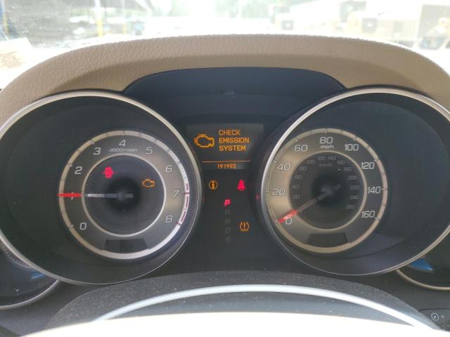 2HNYD2H46BH524918 - 2011 ACURA MDX TECHNOLOGY Blanco foto 9