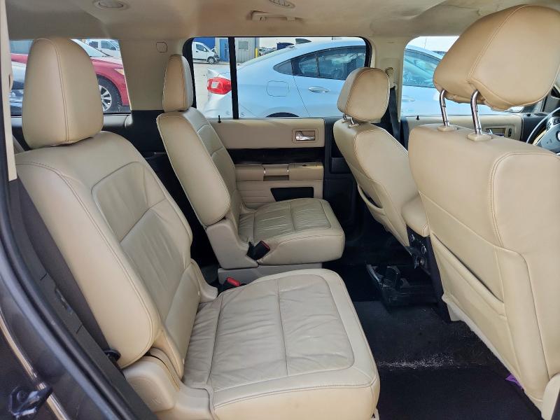 2FMGK5C83GBA14728 - 2016 FORD FLEX SEL GRAY photo 10