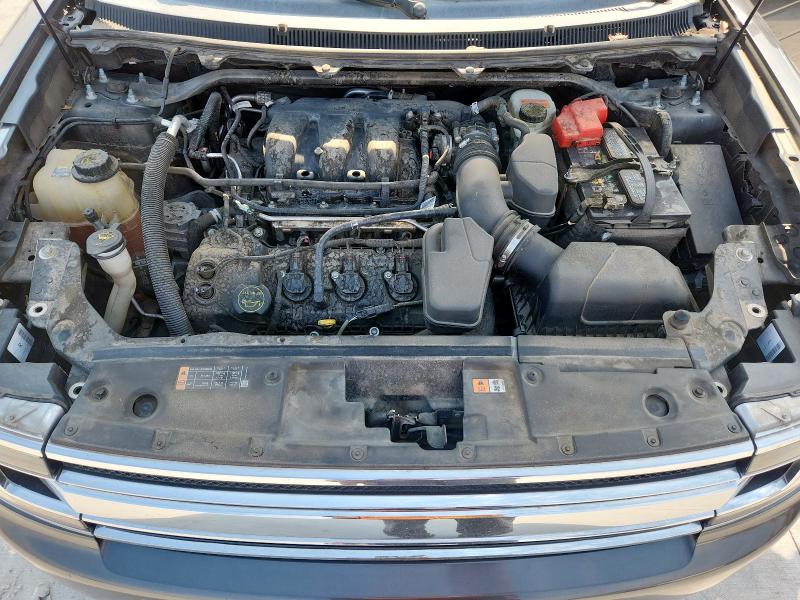 2FMGK5C83GBA14728 - 2016 FORD FLEX SEL GRAY photo 11