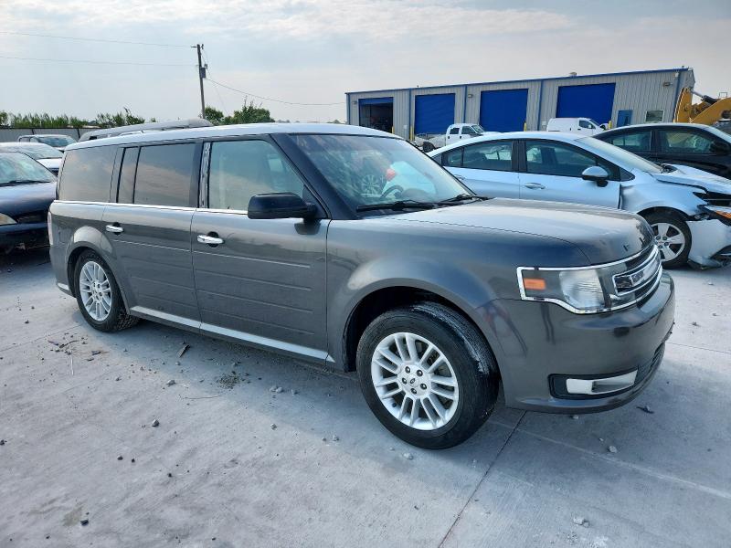 2FMGK5C83GBA14728 - 2016 FORD FLEX SEL GRAY photo 4