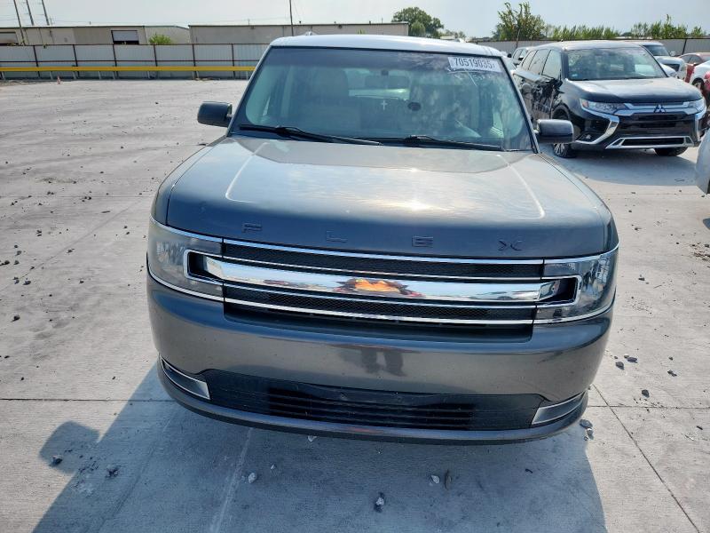 2FMGK5C83GBA14728 - 2016 FORD FLEX SEL GRAY photo 5