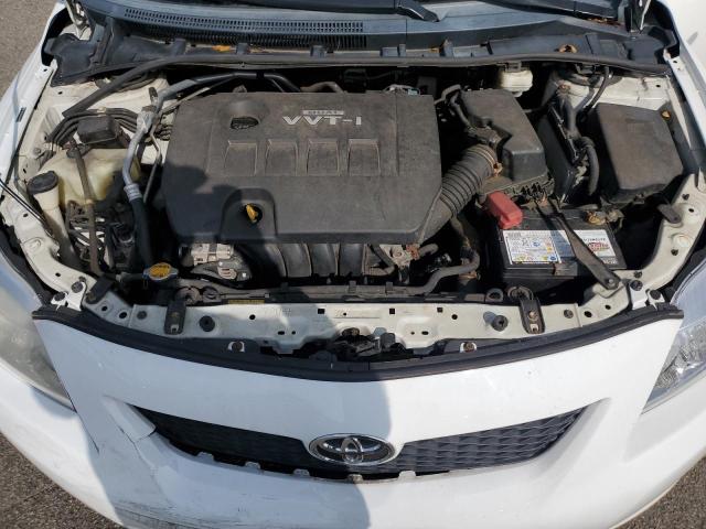 2T1BU4EE9AC347889 - 2010 TOYOTA COROLLA BASE თეთრი ფოტო 11