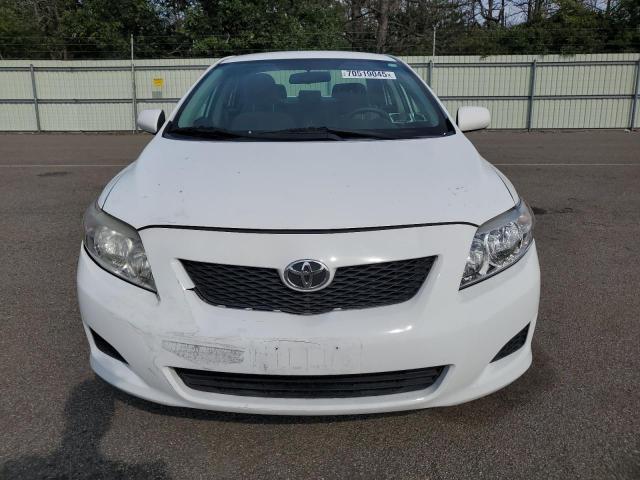 2T1BU4EE9AC347889 - 2010 TOYOTA COROLLA BASE თეთრი ფოტო 5