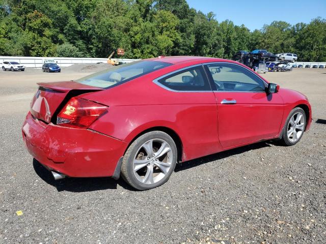 1HGCS2B8XCA007141 - 2012 HONDA ACCORD EXL Қызыл фото 3