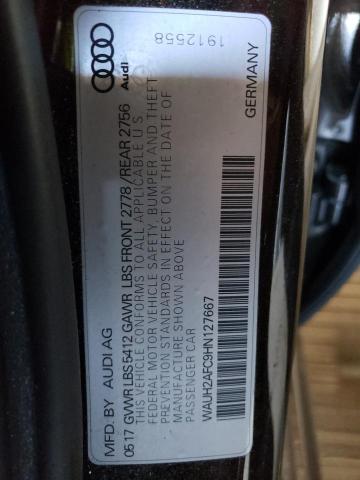 WAUH2AFC9HN127667 - 2017 AUDI A6 PRESTIGE ყავისფერი ფოტო 13