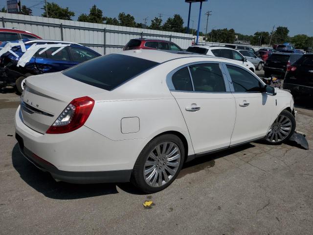 1LNHL9EK7GG602173 - 2016 LINCOLN MKS WHITE photo 3