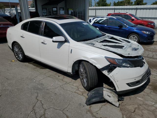 1LNHL9EK7GG602173 - 2016 LINCOLN MKS WHITE photo 4