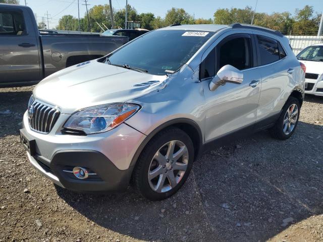 KL4CJDSB1GB734784 - 2016 BUICK ENCORE PREMIUM SILVER photo 1