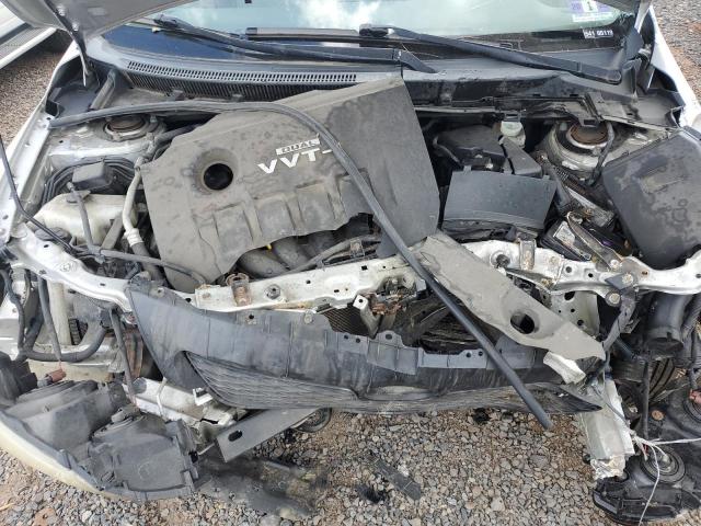 JTDBL40E09J031484 - 2009 TOYOTA COROLLA BASE SILVER photo 11