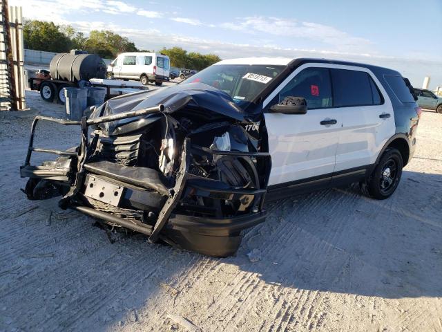 1FM5K8AR0HGD06562 - 2017 FORD EXPLORER POLICE INTERCEPTOR 白色 照片 1