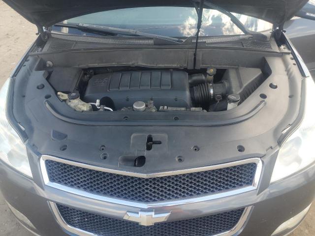 1GNLVFED9AS145337 - 2010 CHEVROLET TRAVERSE LT 灰色 照片 12