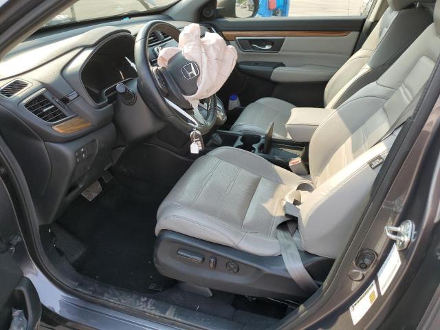 2HKRW2H80HH622480 - 2017 HONDA CR-V EXL GRAY photo 7