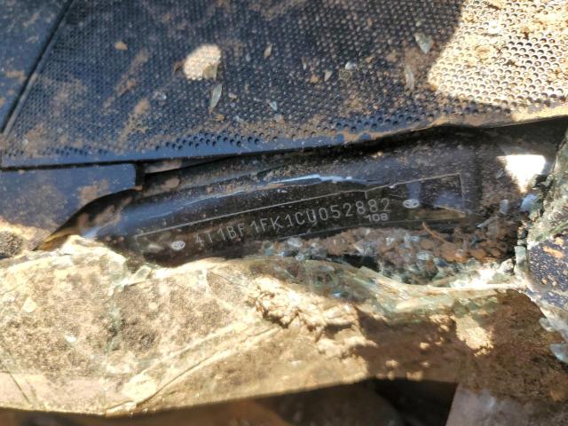 4T1BF1FK1CU052882 - 2012 TOYOTA CAMRY BASE SILVER photo 12