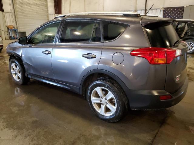 2T3RFREV9EW208654 - 2014 TOYOTA RAV4 XLE GRAY photo 2