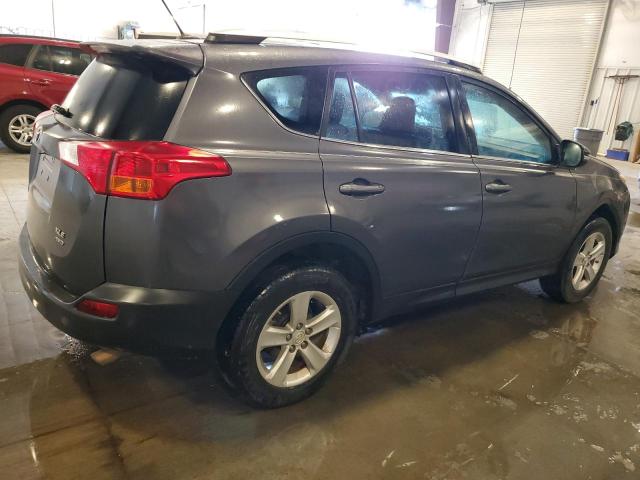 2T3RFREV9EW208654 - 2014 TOYOTA RAV4 XLE GRAY photo 3