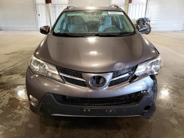 2T3RFREV9EW208654 - 2014 TOYOTA RAV4 XLE GRAY photo 5