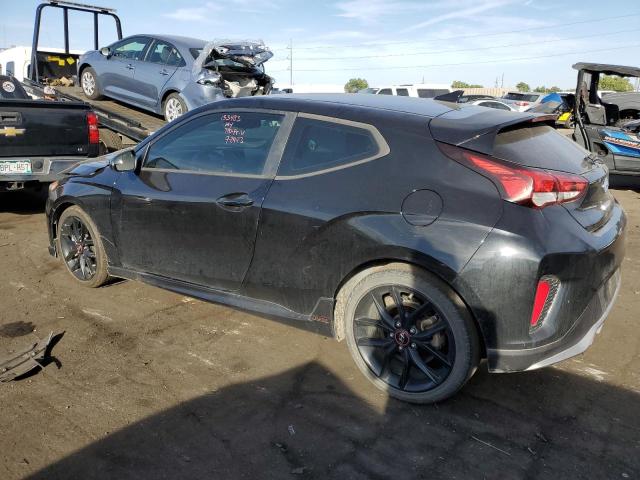 KMHTH6AB7KU015868 - 2019 HYUNDAI VELOSTER TURBO BLACK photo 2